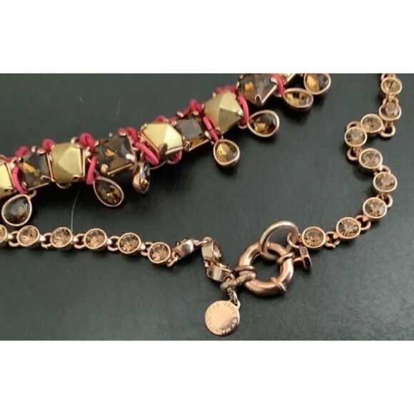 Marc by Marc Jacobs Rose Gold Statement Necklace 18” - Picture 3 of 6